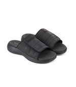 Sandalias-de-goma-con-velcro-en-negro