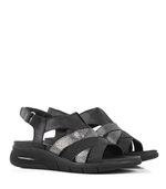 Sandalias-tramadas-de-cuero-negro