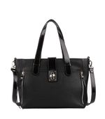 Cartera-combinada-de-cuero-negro