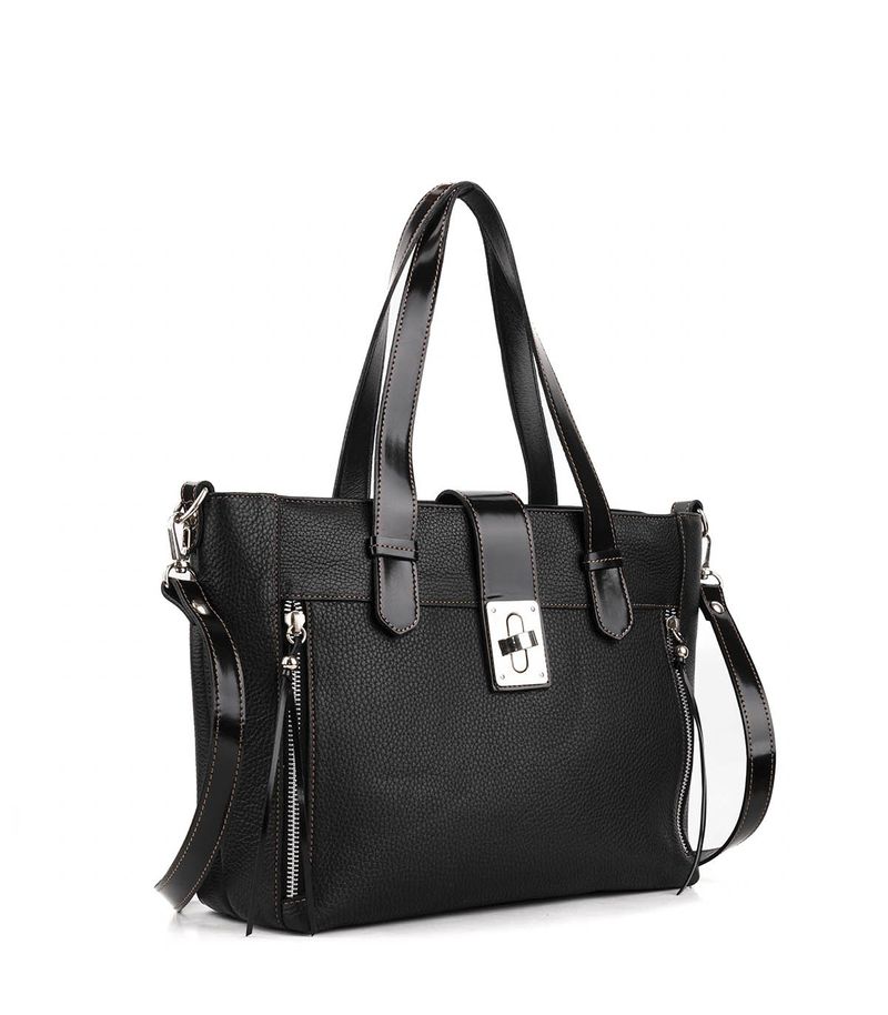 Cartera-combinada-de-cuero-negro