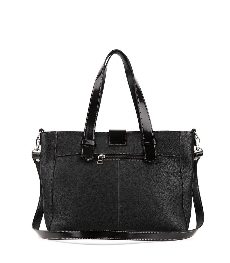 Cartera-combinada-de-cuero-negro