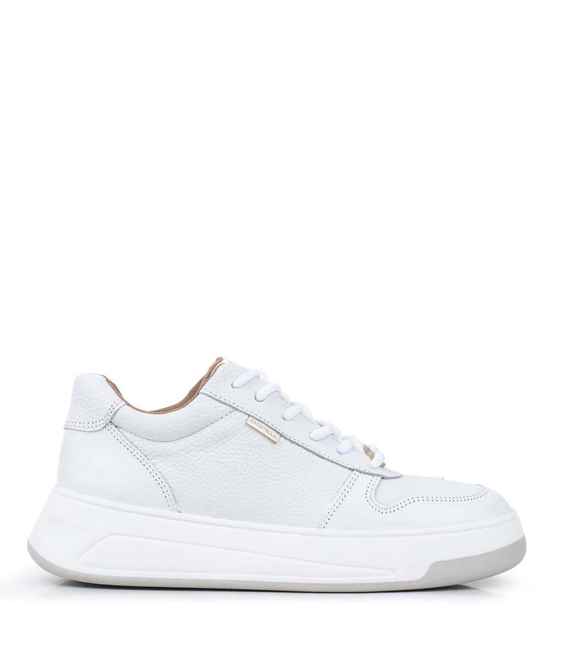 Zapatillas-urbanas-acordonadas-de-cuero-blanco