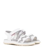 Sandalias-con-brillo-de-cuero-en-blanco