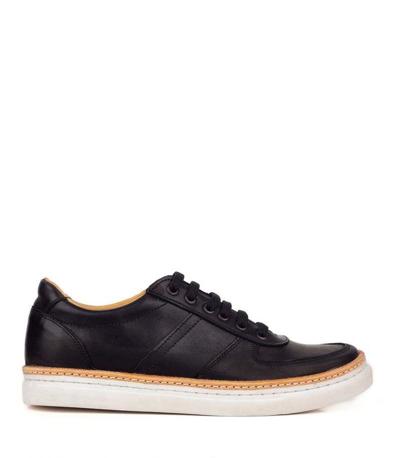 Zapatillas-clasicas-de-cuero-negro