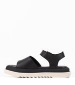 Sandalias-bajas-clasicas-de-cuero-negro