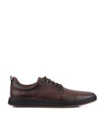 Zapatos-sport-acordonados-de-cuero-en-chocolate-combinados