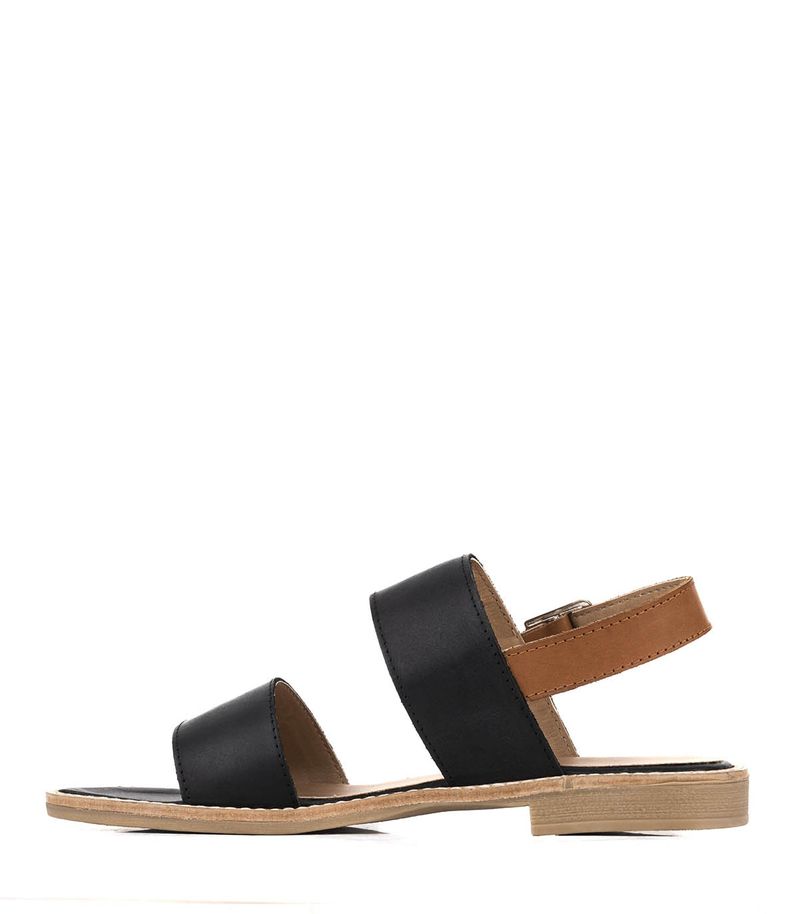 Sandalias-bajas-clasicas-de-cintas-de-cuero-negro