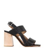 Sandalias-altas-de-cuero-en-negro