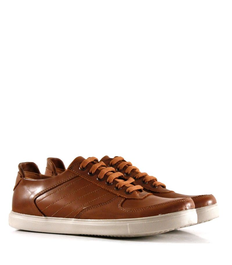 Zapatillas-urbanas-de-cuero-en-marron-combinadas