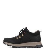 Zapatillas-estilo-trekking-de-cuero-negro