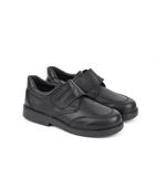 Zapatos-colegiales-con-velcro-de-cuero-negro