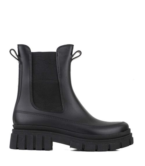 Botas cortas de goma en negro