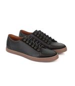 Zapatillas-urbanas-combinadas-de-cuero-negro