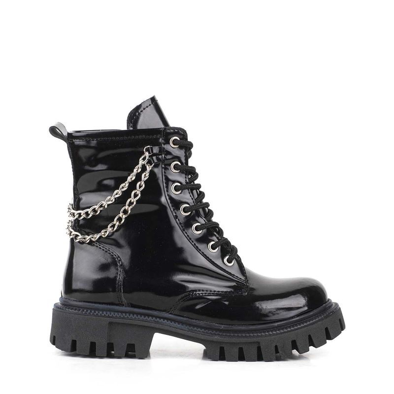 Borcegos Caña Alta Con Cadenas Borce Nata #CHAIN Comprar En Cambray