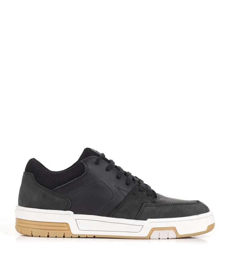 Zapatillas-chuncky-de-cuero-negro