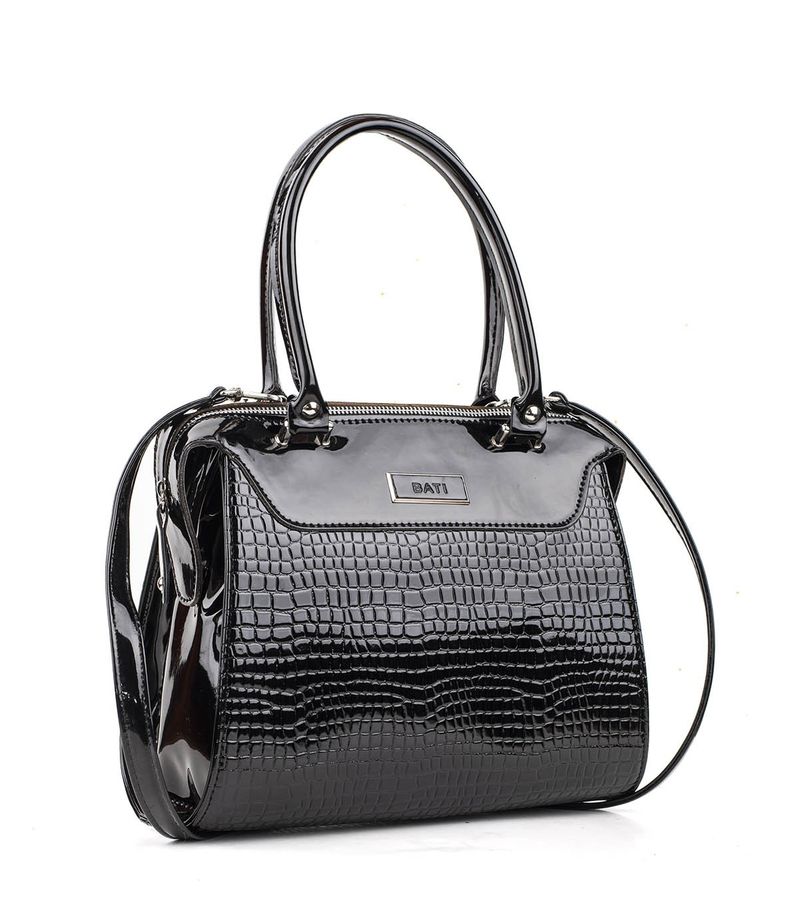 Cartera-elegante-de-simil-en-croco-negro