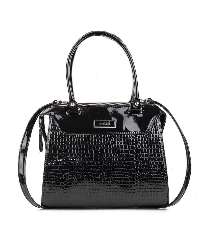 Cartera-elegante-de-simil-en-croco-negro