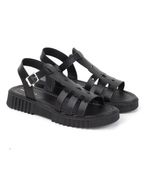 Sandalias-estilo-romanas-de-simil-en-negro