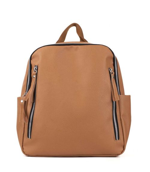 Mochila de símil cuero en suela