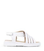 Sandalias-con-cintas-cruzadas-de-cuero-en-blanco