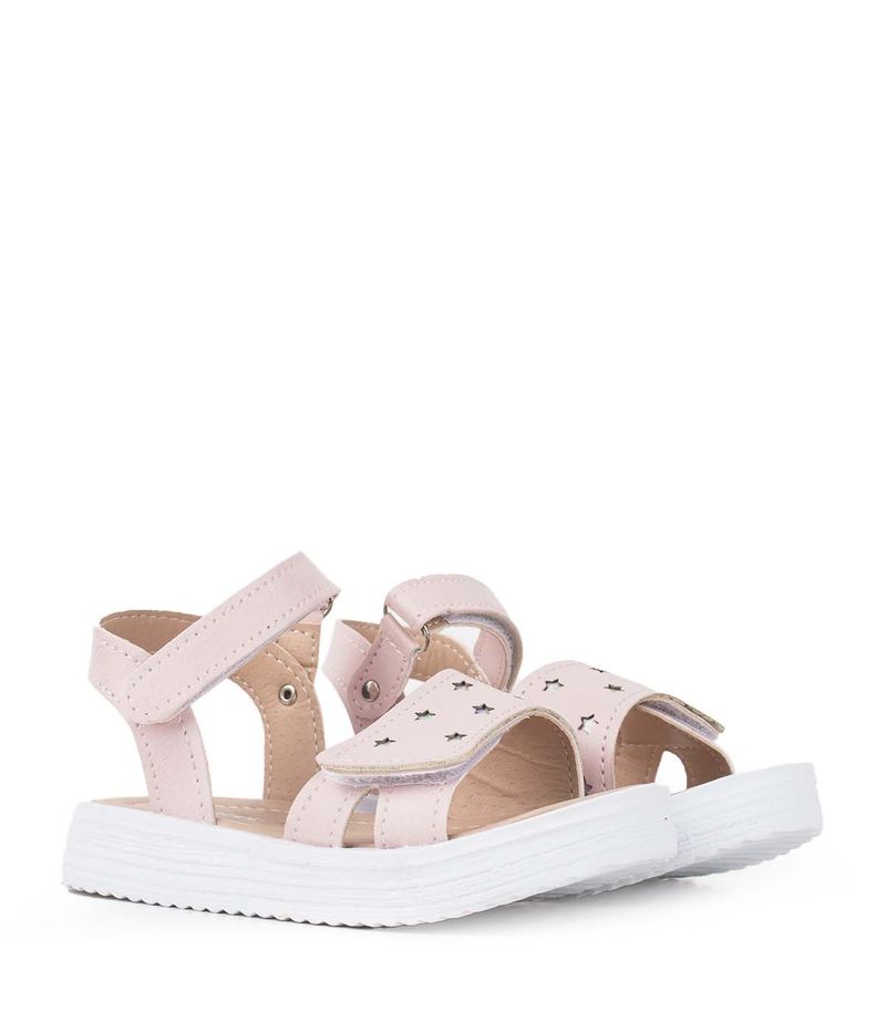 Sandalias-con-estrellas-de-simil-en-rosa