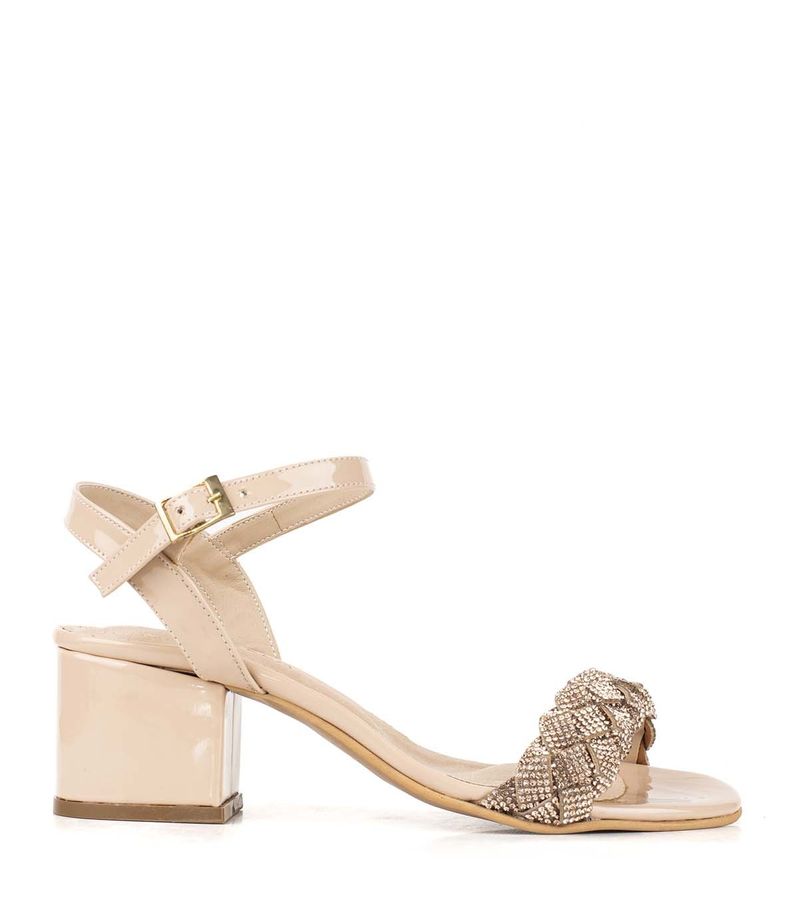 Sandalias-de-fiesta-bajas-de-strass-en-cobre