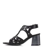 Sandalias-caladas-de-cuero-negro