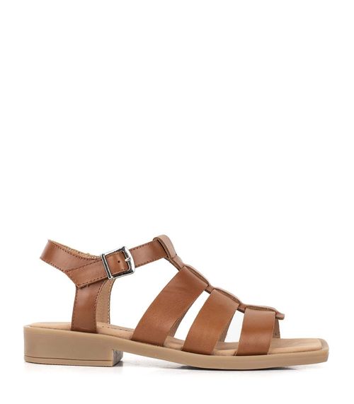 Sandalias romanitas de cuero