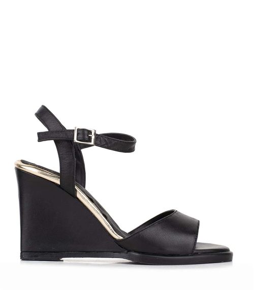 Sandalia de vestir taco chino