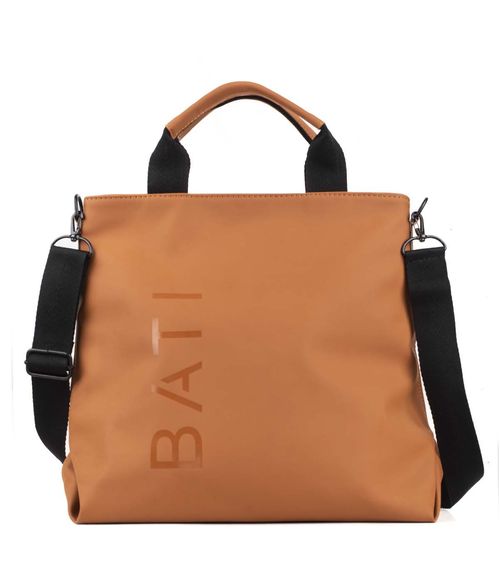 Bolso BATI símil cuero beige con correa desmontable