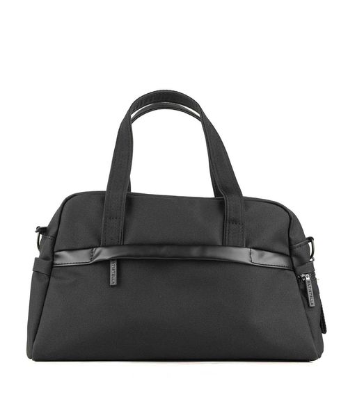 Bolso morral unisex de símil cuero engomado