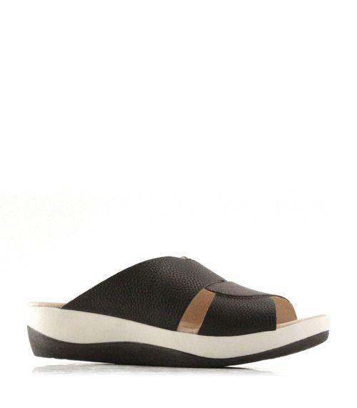 Zuecos de cuero reptil