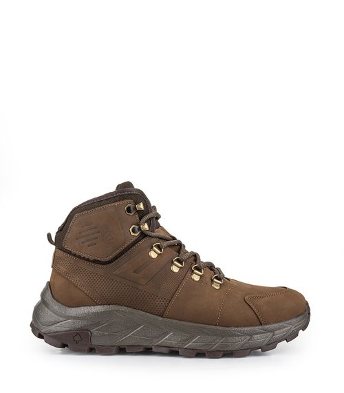 Zapatilla botita trekking de cuero