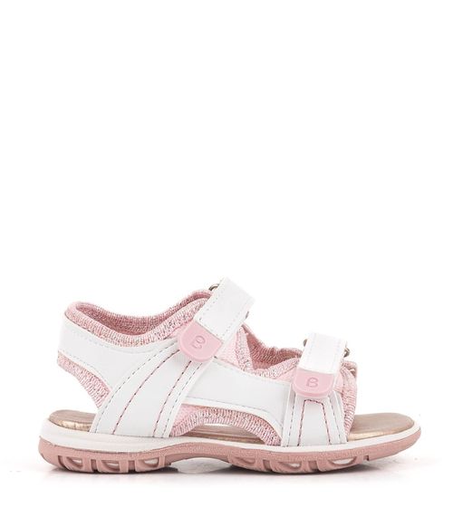 Sandalias de símil con velcro