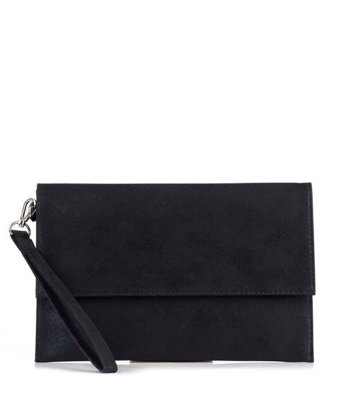 Sobre de simil cuero con manija desmontable