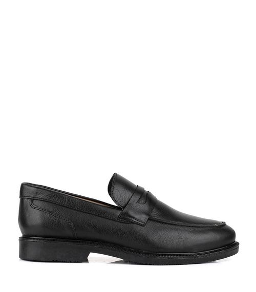 Mocasín clásico de cuero graneado