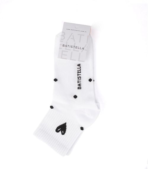 Medias estampadas con logo Batistella
